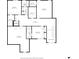 Detailed floor plan showcasing the layout of the second floor, including the bedrooms and storage at 2320 Whispering Way, Indianapolis, IN 46239