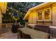 Backyard deck with barbecue, dining table, and cozy seating; perfect for entertaining at 4130 N Meridian St, Indianapolis, IN 46208