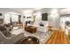 Inviting living room featuring hardwood floors, comfortable seating, and tasteful decor at 4130 N Meridian St, Indianapolis, IN 46208