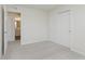 Bedroom features neutral carpeting, closet with sliding doors, and an ensuite bathroom at 7282 Shroyer Way, Noblesville, IN 46062
