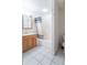 Bathroom featuring a vanity with a mirror and a shower/tub combination at 7303 W Division Rd, Bargersville, IN 46106