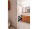 Bathroom featuring a vanity with a mirror and a shower/tub combination at 7303 W Division Rd, Bargersville, IN 46106