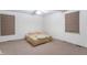 Bedroom featuring a ceiling fan and two windows at 7303 W Division Rd, Bargersville, IN 46106