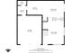 Layout showing a first floor featuring a garage, kitchen, dining area, living room, laundry, and bathroom at 772 Cembra Dr, Greenwood, IN 46143