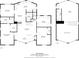 Detailed floor plan showcasing the layout, room dimensions, and flow of the home, including both floors at 13151 W Youth Camp Rd, Columbus, IN 47201