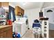 Utility room features laundry machines and storage at 13151 W Youth Camp Rd, Columbus, IN 47201