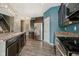 Well-equipped kitchen with stainless steel appliances, center island, and plenty of cabinet space at 20846 Winding Lake E Dr, Noblesville, IN 46062