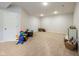 Open and spacious finished basement, perfect for a playroom or additional living space at 2566 Maple Creek Dr, Westfield, IN 46074