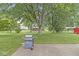Backyard patio area with BBQ, ideal for outdoor cooking and summer gatherings at 3224 Prague Rd, Indianapolis, IN 46227