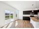 Eat in kitchen with sliding doors to backyard at 430 Louisiana Dr, Pittsboro, IN 46167
