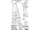 Detailed site plan for the property showcasing lot dimensions, utility lines, and building setbacks at 430 Louisiana Dr, Pittsboro, IN 46167