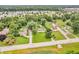 Aerial view of neighborhood and surrounding area at 6349 S Harding St, Indianapolis, IN 46217