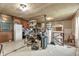 Multipurpose basement area for storage or workspace at 6349 S Harding St, Indianapolis, IN 46217
