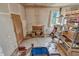 Unfinished basement space showing exposed walls and utility elements at 6349 S Harding St, Indianapolis, IN 46217