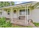Close up of front porch at 6349 S Harding St, Indianapolis, IN 46217