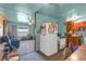 View from kitchen into living room at 6349 S Harding St, Indianapolis, IN 46217