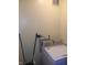 Laundry area features a washing machine against a painted wall at 8256 Meadowlark Dr, Indianapolis, IN 46226