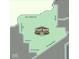 A map of 'Historic Fort Ben, City of Lawrence, IN' showing major roads and borders at 9215 Hawley Dr, Indianapolis, IN 46216