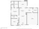 Detailed floorplan shows the layout of the home, including room dimensions at 114 Asbury Dr, Anderson, IN 46013