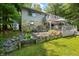 Enjoy the outdoors with this backyard and a stone patio that is ideal for entertaining at 6254 Grosbeak Ct, Nineveh, IN 46164