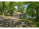 Detached two car garage with brick exterior at 6300 Grouse Dr, Nineveh, IN 46164