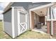 This home has a backyard storage shed for your lawn and garden equipment at 1266 Hamilton Dr, Greenwood, IN 46143