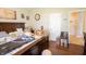 View of the bedroom with wood floors, neutral walls and natural light at 1266 Hamilton Dr, Greenwood, IN 46143