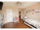 Inviting bedroom with a ceiling fan and a comfortable layout, perfect for relaxation and rest at 1266 Hamilton Dr, Greenwood, IN 46143