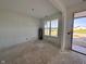 Inviting foyer with bright window and space ready for personalization at 3110 Montgomery Blvd, Lapel, IN 46051