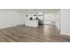 Open living area with an island and stainless appliances at 3120 S Meridian Rd, Greenfield, IN 46140