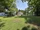 Expansive backyard with lush greenery and mature trees, perfect for outdoor activities and relaxation at 4106 N Sherman Dr, Indianapolis, IN 46226