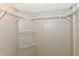 Walk-in closet with wire shelving, maximizing storage space and organization at 524 Concord Ct, Fishers, IN 46038