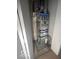 Furnace unit in small closet at 6548 Frankenberger Dr, Indianapolis, IN 46237