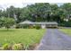 Charming single-story home featuring manicured lawn and mature trees offering great curb appeal at 7780 Cree Trl, Indianapolis, IN 46250