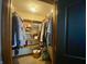 Walk-in closet with built-in shelving to maximize storage at 8829 Tracy Dr, Clayton, IN 46118