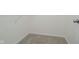 Neutral walk-in closet with carpeted floor and white walls ready to be organized and styled at 9689 Exchange St, Fishers, IN 46038