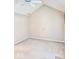 Neutral bedroom with carpet and a vaulted ceiling at 3400 W Riggin Rd, Muncie, IN 47304