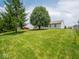 Spacious backyard with mature trees and green grass, creating a peaceful outdoor setting at 5548 Glen Canyon Dr, Indianapolis, IN 46237