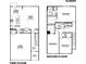 Spacious two-story floor plan showing 3 bedrooms, 2 bathrooms, kitchen, great room, and 2-car garage at 6285 Wasco Dr, Whitestown, IN 46075