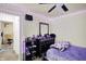 Bedroom featuring a black dresser and decorative lighting at 6383 Enclave Blvd, Greenwood, IN 46143