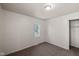 Bedroom with closet for storage at 7424 North Dr, Lawrence, IN 46226