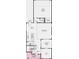 Detailed floor plan showcasing the layout of the first floor with kitchen, great room, dining, and garage at 9124 Anthem Ave, Plainfield, IN 46168