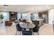 Spacious living area merges with a modern kitchen, creating an inviting open space at 9124 Anthem Ave, Plainfield, IN 46168