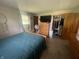 Comfortable bedroom featuring a bed and closet space, providing a relaxing retreat at 9783 Lee Ct, Columbus, IN 47203