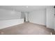 Spacious open loft with neutral carpet, ideal for flexible living and entertaining at 3980 Canning St, Danville, IN 46122