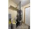 Utility area with hot water heater, furnace and storage space at 951 Plaza W Dr # 7B, Martinsville, IN 46151