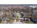 Aerial view of a residential neighborhood at 4738 Moss Creek Ct, Indianapolis, IN 46237