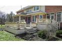 Spacious deck with a screened porch at 4738 Moss Creek Ct, Indianapolis, IN 46237