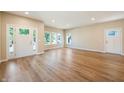 Bright living room featuring hardwood floors and natural light at 1320 Pearl St, Columbus, IN 47201