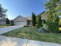 Ranch style brick home with attached 2-car garage at 1144 Woodridge, Brownsburg, IN 46112
